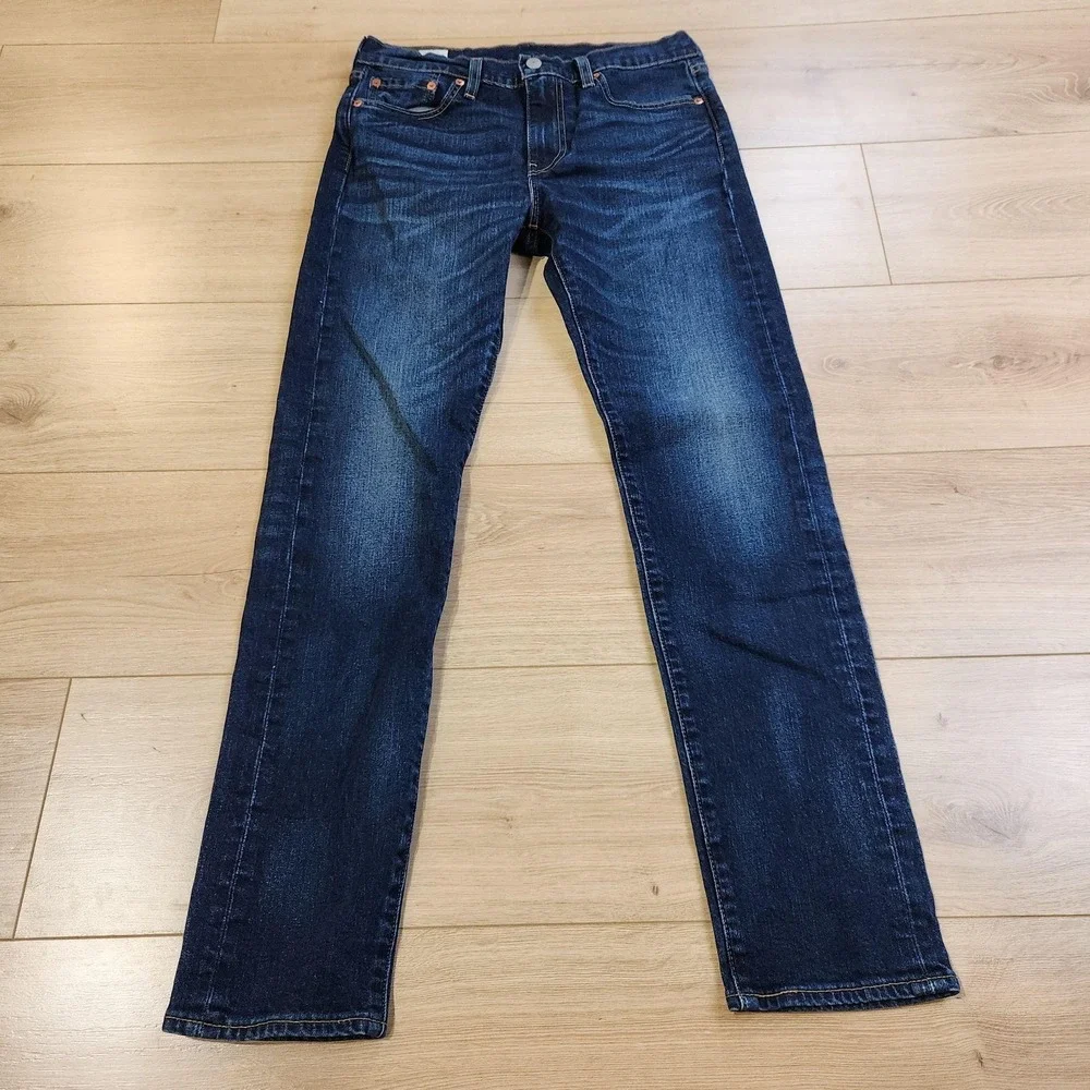 Levis Premium 510 Skinny Jeans Mens 30x32 Blue Medium Wash Stretch Denim